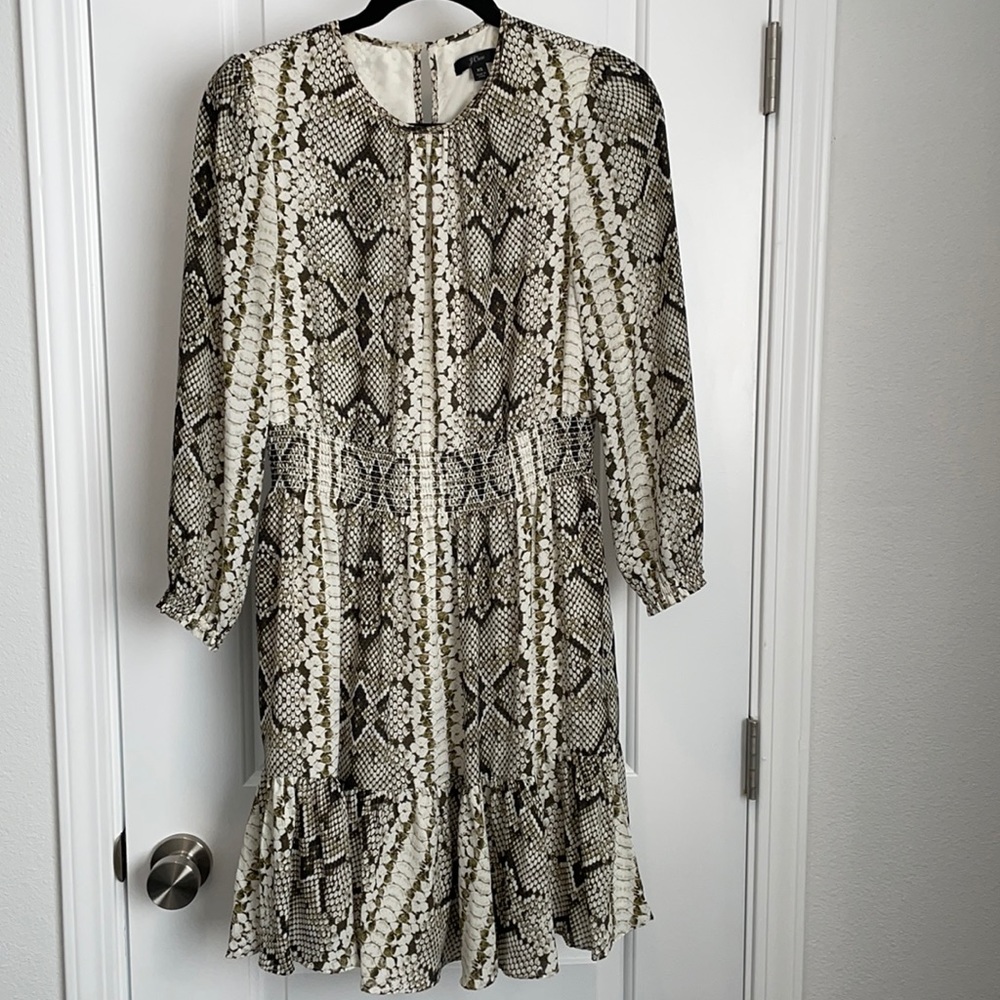 J.Crew Snakeskin Dress